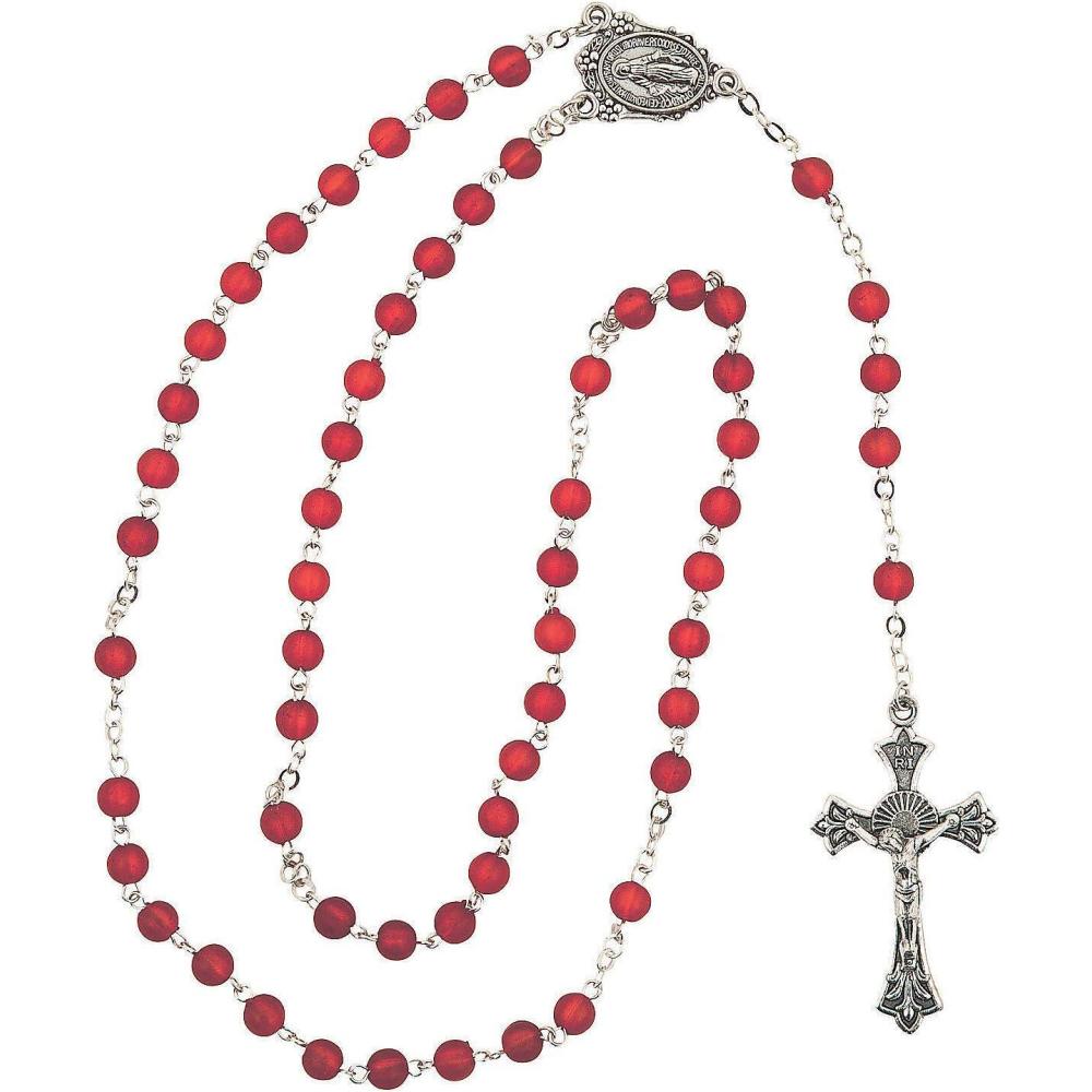 image:imageFun Express July Birthstone Rosary  Jewelry  1 Piece