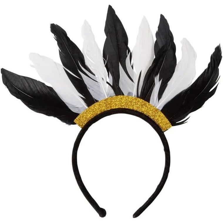 image:imageFun Express New Years Eve Feather Headbands 12 Pc