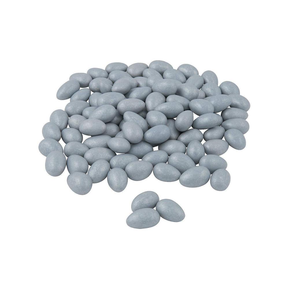 image:imageJordan Almonds 1 pound bulk bag Delicious Candy Nuts for Parties Weddings and more Light BlueSilver