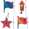 4Th of July Magic Scratch Ornaments – Crafts for Kids and Fun Home Activities
