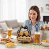 BEER SLOTTED CENTERPIECE – Party Decor – 1 Piece