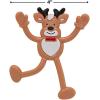 Christmas Holiday Character Bendables (Set of 24 Toys) Santa, Elf, Reindeer and Snowman Characters