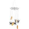 DIY Unfinished Wood Spider Web Mobile Halloween Decorations – 6 Pieces