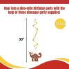 Fun Express – Dino Dig Dangling Swirls for Birthday – Party Decor – Hanging Decor – Spirals & Swirls – Birthday – 12 Pieces