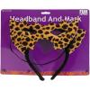 Fun Express – Leopard Headband W/mask (1 Set Dc) for Halloween – Apparel Accessories – Costume Accessories – Costume Props – Halloween – 6 Pieces