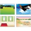 Fun Express – Miracles of Jesus Mini Mas – Stationery – Stickers – Make – A – Scene (Sm) – 24 Pieces