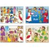 Fun Express – Miracles of Jesus Mini Mas – Stationery – Stickers – Make – A – Scene (Sm) – 24 Pieces
