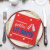 Fun Express – Patriotic Drinking Saying Napkins for Fourth of July – Party Supplies – Print Tableware – Print Napkins – Fourth of July – 50 Pieces