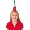 Fun Express – Patriotic Unicorn Horn Headbands for Fourth of July – Apparel Accessories – Hats – Head Boppers – Fourth of July – 12 Pieces