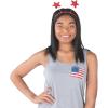 Fun Express – Red/Blue Star Head Boppers For Fourth of July – Apparel Accessories – Hats – Head Boppers – Fourth of July – 12 Pieces