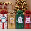 Fun Express 1 1/2″ x 1 3/4″ Mini Yeti-Shaped Wood Christmas Ornaments – 12 Pieces