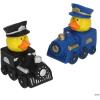 Fun Express 2 1/4″ Train-Shaped Conductor Rubber Ducks – 12 Pieces