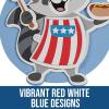 Fun Express 3 3/4″ x 4″ 4th of July BBQ Animal Magnet Craft Kit – Makes 12