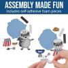 Fun Express 3 3/4″ x 4″ 4th of July BBQ Animal Magnet Craft Kit – Makes 12