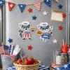 Fun Express 3 3/4″ x 4″ 4th of July BBQ Animal Magnet Craft Kit – Makes 12
