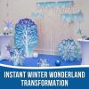 Fun Express 43 1/2″ x 5 Ft. 10 1/2″ White Winter Tree Cardboard Cutout Stand-Up