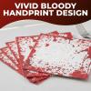 Fun Express 6 1/2″ Halloween Horror Party Paper Luncheon Napkins – 16 Count