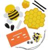Fun Express Bee with Hanging Legs Craft Kit – Makes 12