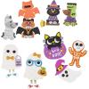 Fun Express Halloween Ghost Trick-or-Treat Tabletop Decorations – 3 Pc.