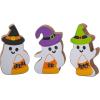 Fun Express Halloween Ghost Trick-or-Treat Tabletop Decorations – 3 Pc.