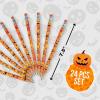 Fun Express Halloween Pumpkin Pencils – 24 Pc.