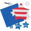 Fun Express Happy 4th of July Handprint Sign Craft Kit – Craft Kits – 12 Pieces