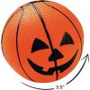 Fun Express Jack O Lantern Pumpkin Basketballs (Set of 12) Halloween Toys