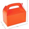 Fun Express Orange Treat Favor Boxes – Set of 12 – Halloween and Party Supplies