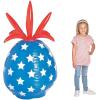Fun Express Patriotic Pineapple Inflatable – 24 Inches Tall Perfect for 4th of July Parties BBQs Poolside Fun Summer Celebrations – Backyard Décor and Beach Parties Red White & Blue Design – 1 Piece