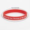 Fun Express Patriotic Thin Silicone Bands for Fourth of July – Rubber Bracelets – 24 Pieces