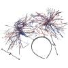 Fun Express Patriotic Tinsel Head Boppers for Fourth of July – Apparel Accessories – Hats – Head Boppers – Fourth of July – 12 Pieces