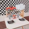 Fun Express Race Car Pinata – Fun and Colorful Birthday Party Decor for Kids Includes Hanger for Easy Setup Celebrations Parties and Special Occasions – Perfect for Race Car Themed Events – 12 Pieces