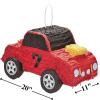 Fun Express Race Car Pinata – Fun and Colorful Birthday Party Decor for Kids Includes Hanger for Easy Setup Celebrations Parties and Special Occasions – Perfect for Race Car Themed Events – 12 Pieces