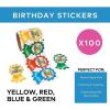 Fun Express Today’S My Birthday Roll Stickers | Party Supplies for Birthdays, Holidays & Special Celebrations