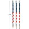 Fun Express USA Flag Pencils (2dz) for Fourth of July – 24 Pieces
