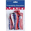 Fun Express USA Woven Friendship Bracelets for Fourth of July – Jewelry – Bracelets – Friendship Bracelets – Fourth of July – 12 Pieces