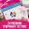 Pink Barbie™ & Friends Temporary Tattoos – 24 Ct. Colorful Party Favors (1.5″) – Safe, Non-Toxic Tattoos for Barbie™-Themed Birthdays, Girls’ Celebrations & Favor Bags