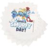 6 1/2″ Bulk 50 piece Smurfs Party Character Disposable Luncheon Napkins