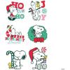 Fun Express 16″ – 19 1/2″ Peanuts Snoopy & Woodstock Peppermint Cardstock Wall Cutouts – 6 Pieces
