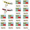 Fun Express 2 1/4″ Peanuts Snoopy & Woodstock Friendship Safety Pin Craft Kit – Makes 12