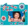 Fun Express 4th of July Picture Frame Magnet Craft Kit – Makes 12 – DIY Crafts for Kids