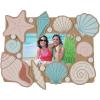 Fun Express 7 1/2″ x 6 1/4″ Seashell Picture Frame Magnet Craft Kit – 12 Pieces
