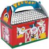 Fun Express Barn Treat Box Set for Farm-Themed Parties – Perfect for Birthday Celebrations Country-Farm Event Favors & Treat Packaging – Ideal for Rustic Farmhouse Themed Parties – 8 Boxes