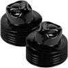 Fun Express Black Plastic Fedora Hats for Adult – Gangster Costume Party Hats – 12 Pieces