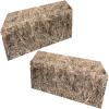 Fun Express Flat Hay Bale Stand-Ups for Christmas – Holiday Party Decor Floor Displays & Festive Celebrations – Ideal Christmas Parties & Holiday Décor – Perfect for Indoor & Outdoor Use – 2 Pieces