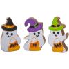 Fun Express Halloween Ghost Trick-or-Treat Tabletop Decorations – 3 Pc.