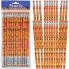 Fun Express Halloween Pumpkin Pencils – 24 Pc.