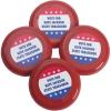 Fun Express Patriotic Mini Flying Disc (6dz) for Fourth of July – Flying Discs & Kites – 72 Pieces