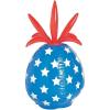 Fun Express Patriotic Pineapple Inflatable – 24 Inches Tall Perfect for 4th of July Parties BBQs Poolside Fun Summer Celebrations – Backyard Décor and Beach Parties Red White & Blue Design – 1 Piece