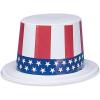 Fun Express Plastic Old Glory Top Hats For Rth of July – Party Supplies – 1 Hat
